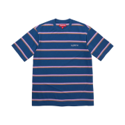 Supreme Stripe S/S Top Navy - 24FW