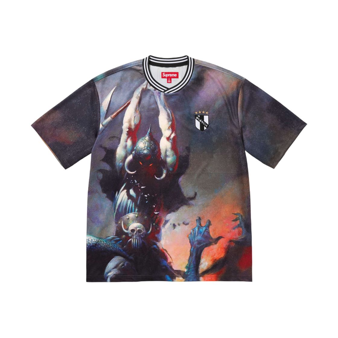 - Supreme Frazetta Soccer Jersey Death Dealer - 24FW