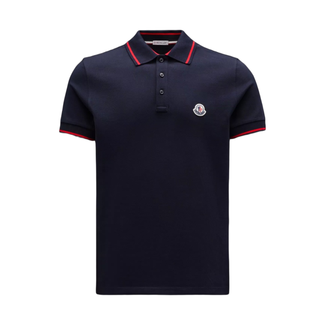 몽클레르 로고 폴로 셔츠 나이트 블루 - 23FW(Moncler Logo Polo Shirt Night Blue - 23FW) - 1