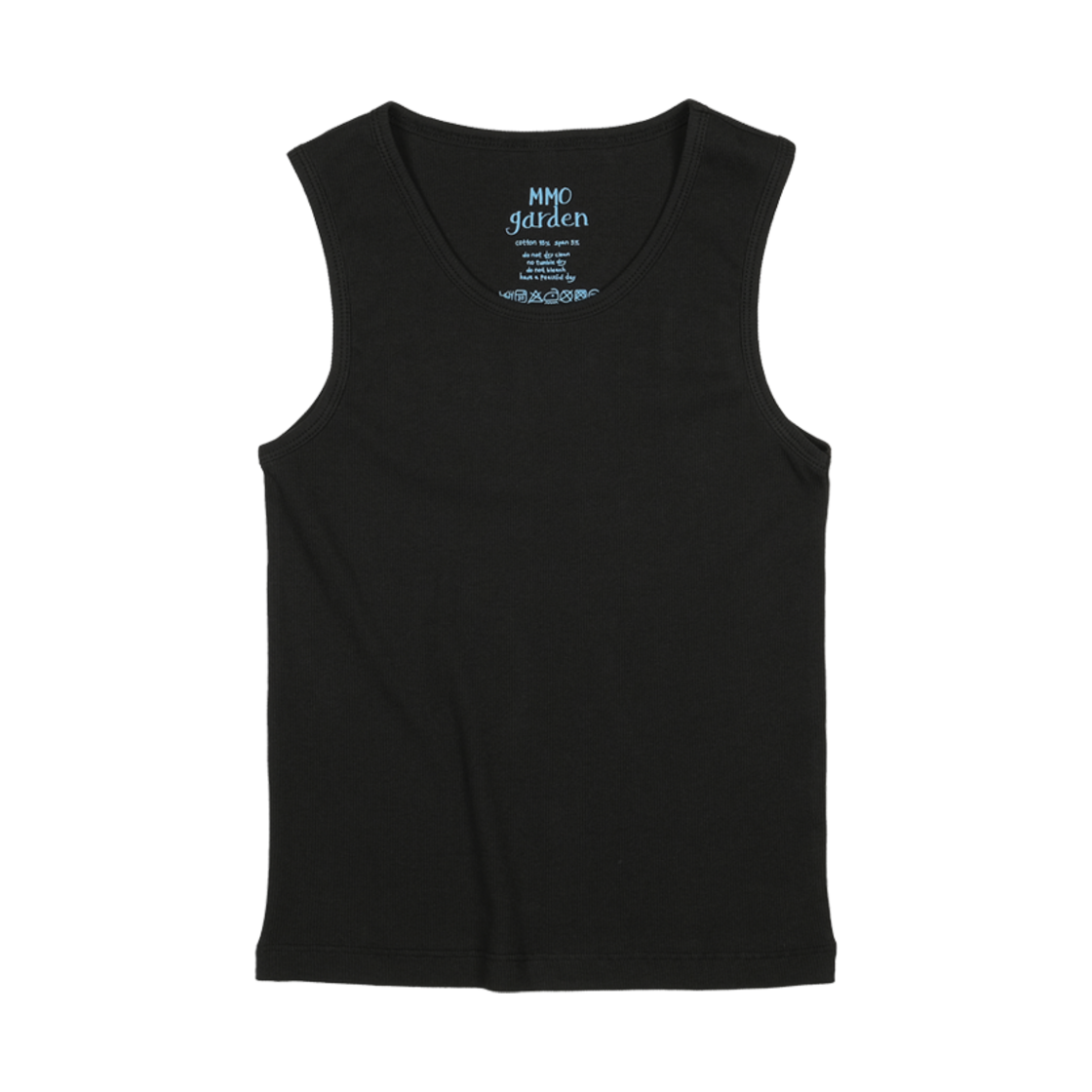 A-013 mmogarden W Everyday Sleeveless Black