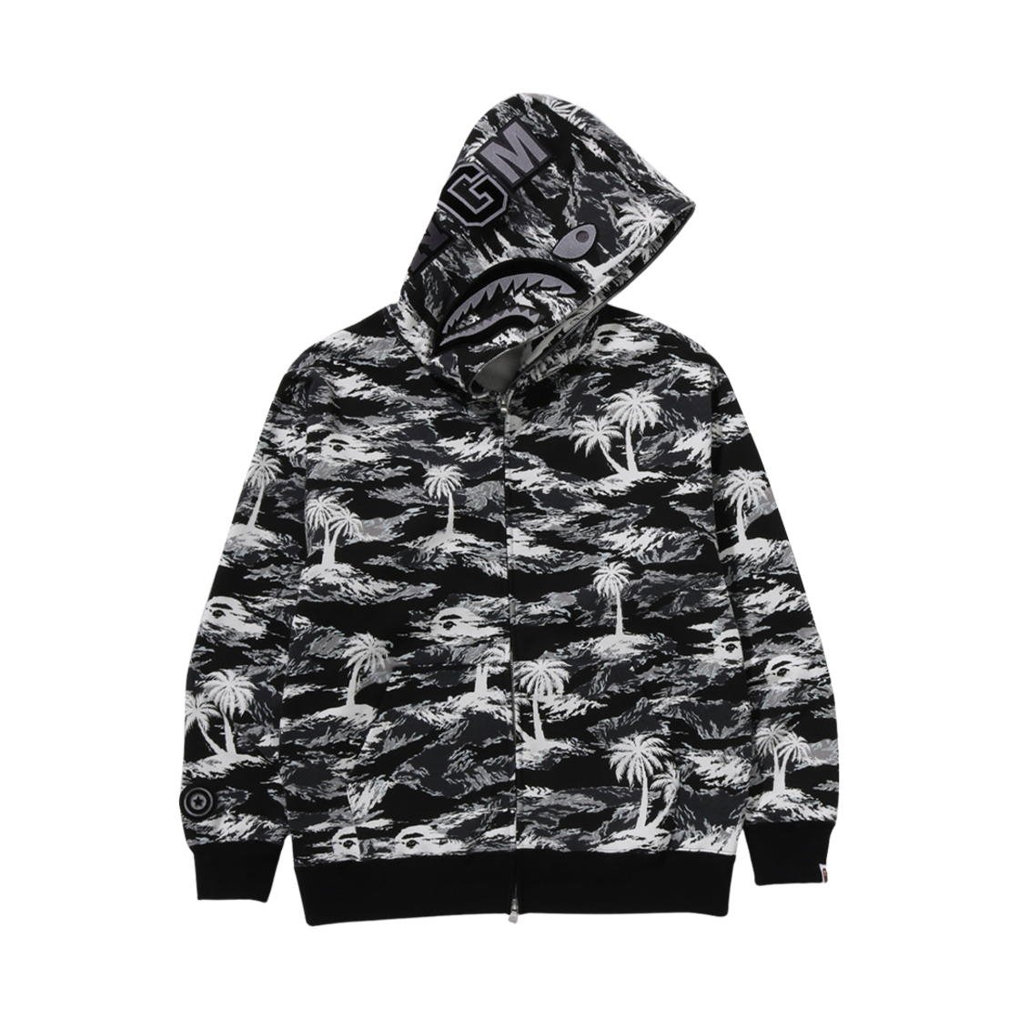 トップス TREE EDGE CAMO LASER CUT CROPPED HOODIE TREE EDGE CAMO LASER CUT CROPPED HOODIE