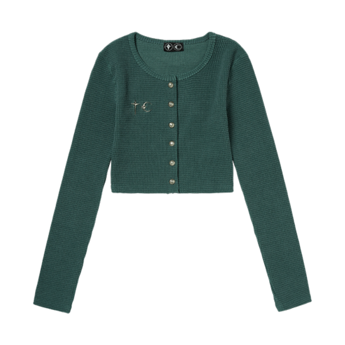 - (W) Thug Club TC Cardigan Green
