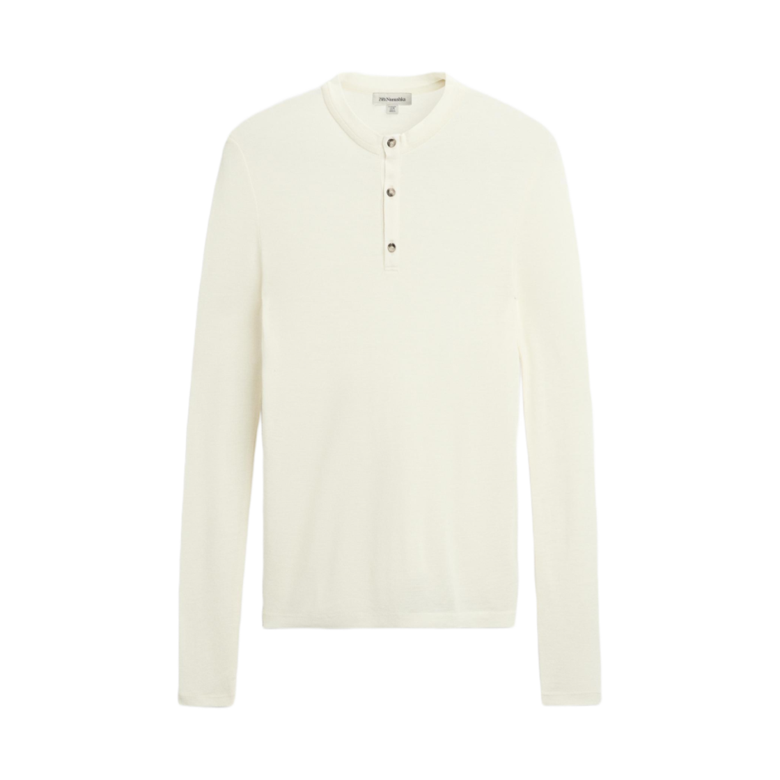 5372/315/733 Zara x Nanushka Lightweight Wool T-Shirt Cream