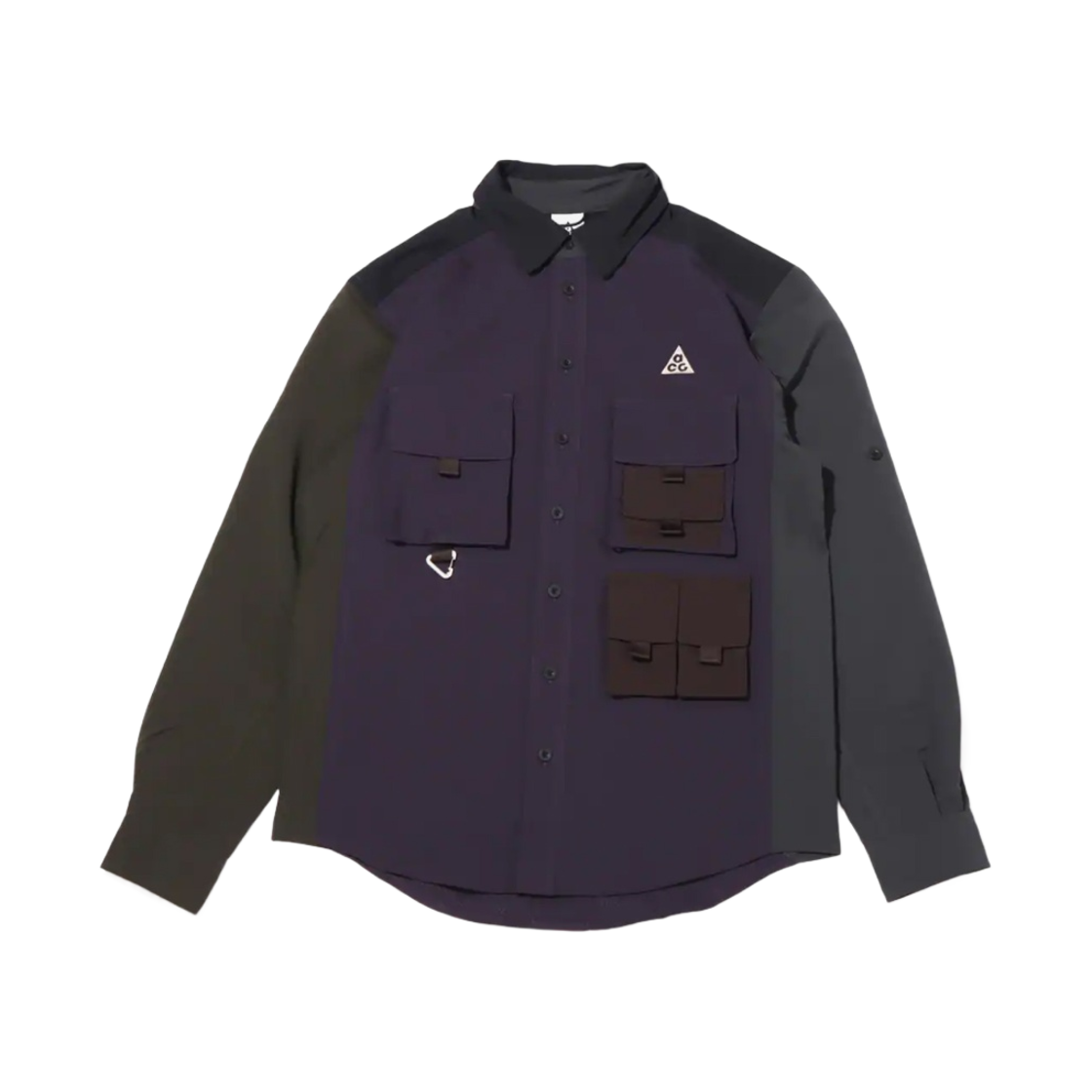 나이키 ACG 디베스테이션 트레일 워크 셔츠 케이브 퍼플 - US/EU(Nike ACG Devastation Trail Work Shirt Cave Purple - US/EU)