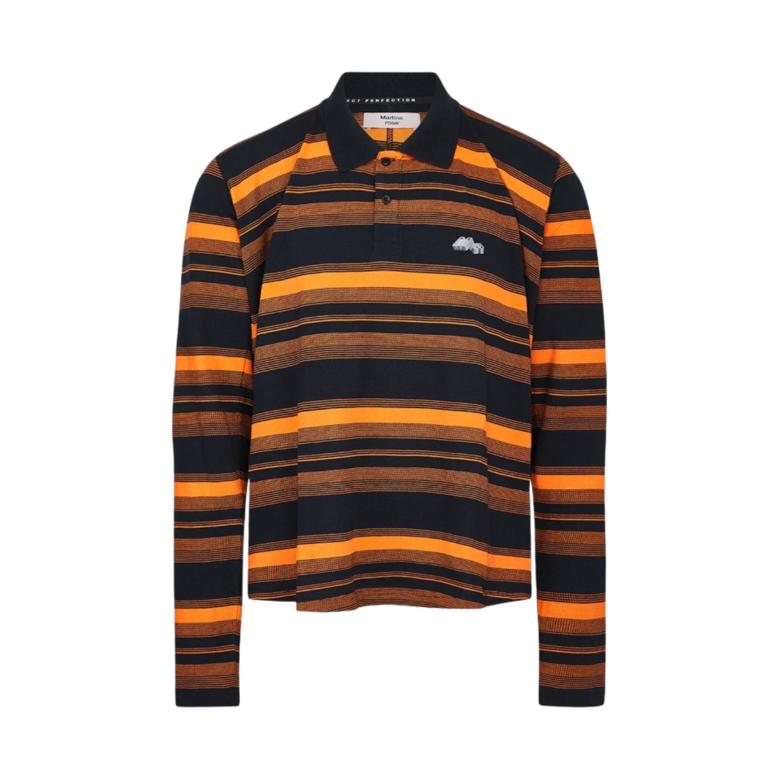 마틴 로즈 롱슬리브 풀드 넥 폴로 오렌지(Martine Rose LS Pulled Neck Polo Orange) - 1