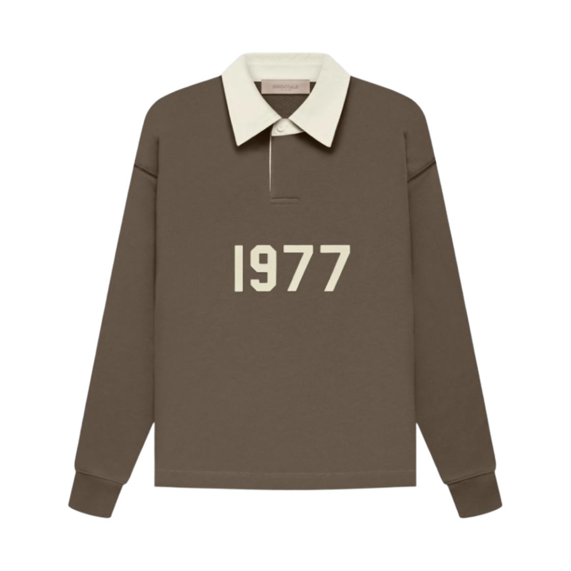(키즈) 에센셜 1977 헨리 럭비 롱슬리브 폴로 우드 - 22FW