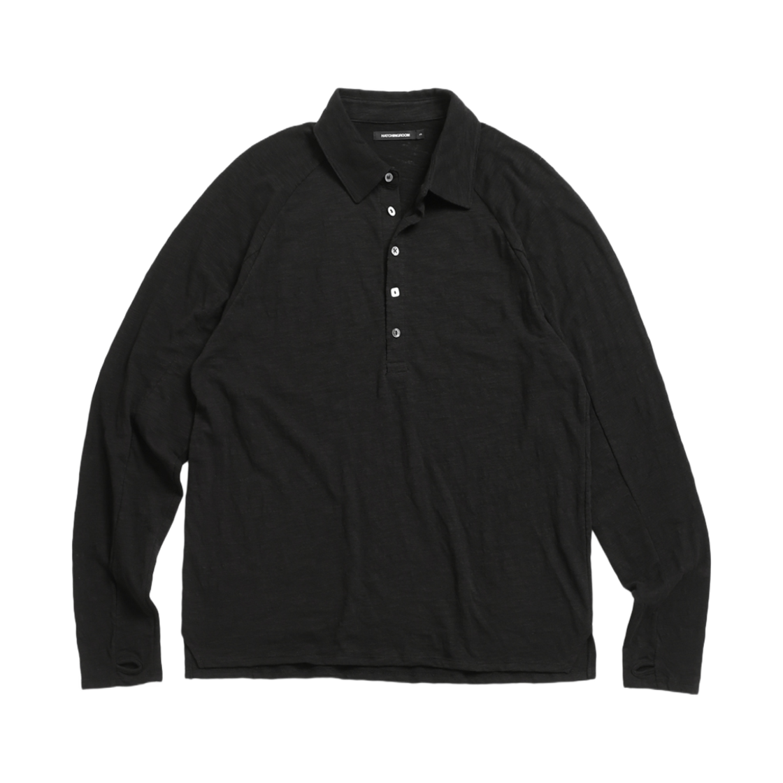 해칭룸 폴로 티셔츠 블랙(Hatchingroom Polo T-Shirt Black)