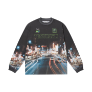TONY HAWK San Diego Night City Long Sleeve Charcoal