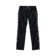 Kapital 14W Heavy Corduroy Napped Lining 5P Monkey Cisco Pants Black