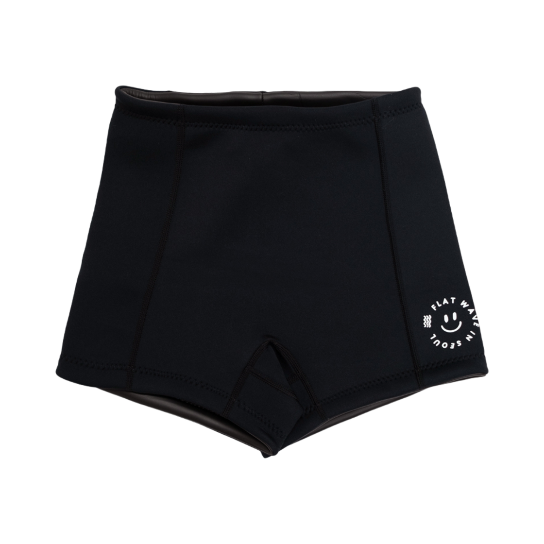 플랫웨이브 현 하이웨스트 네오프렌 쇼츠(Flatwave Hyuun Highweist Neoprene Shorts)