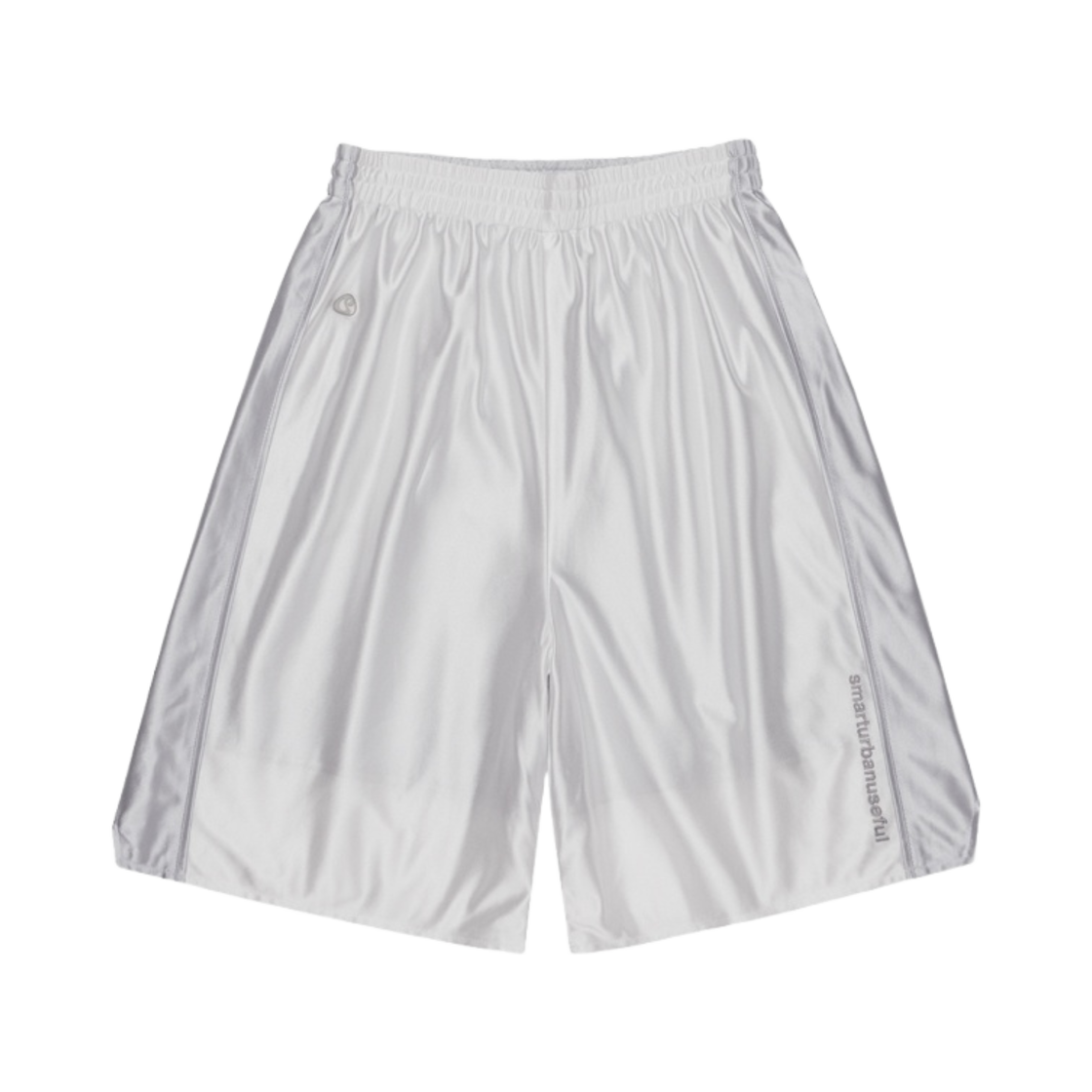 (W) 코이세이오 샤이닝 트리코트 쇼츠 화이트((W) Coyseio Shining Trikot Shorts White) - 1