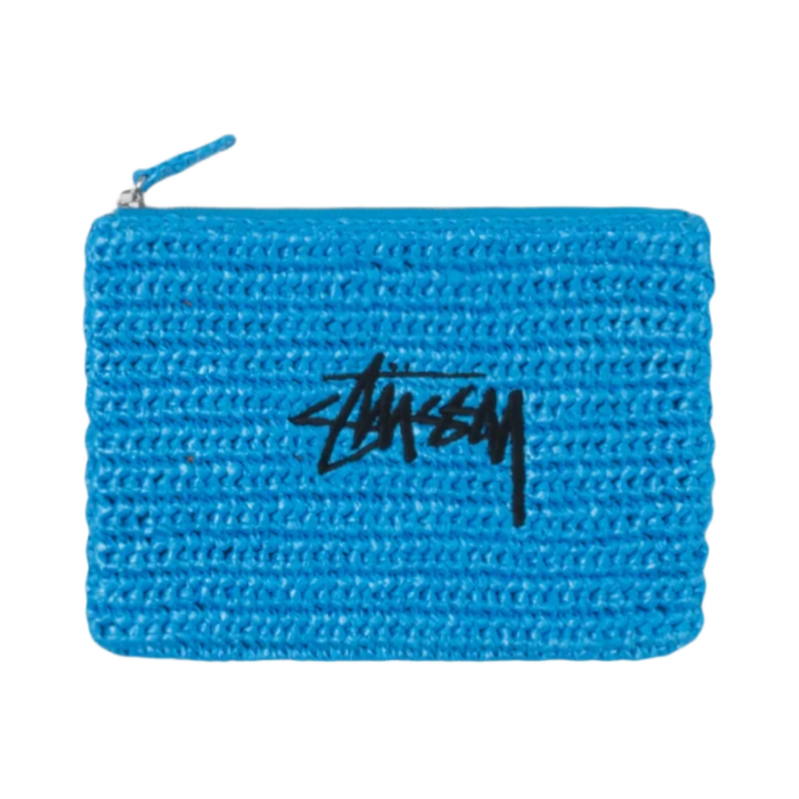 스투시 우븐 집 파우치 블루(Stussy Woven Zip Pouch Blue)