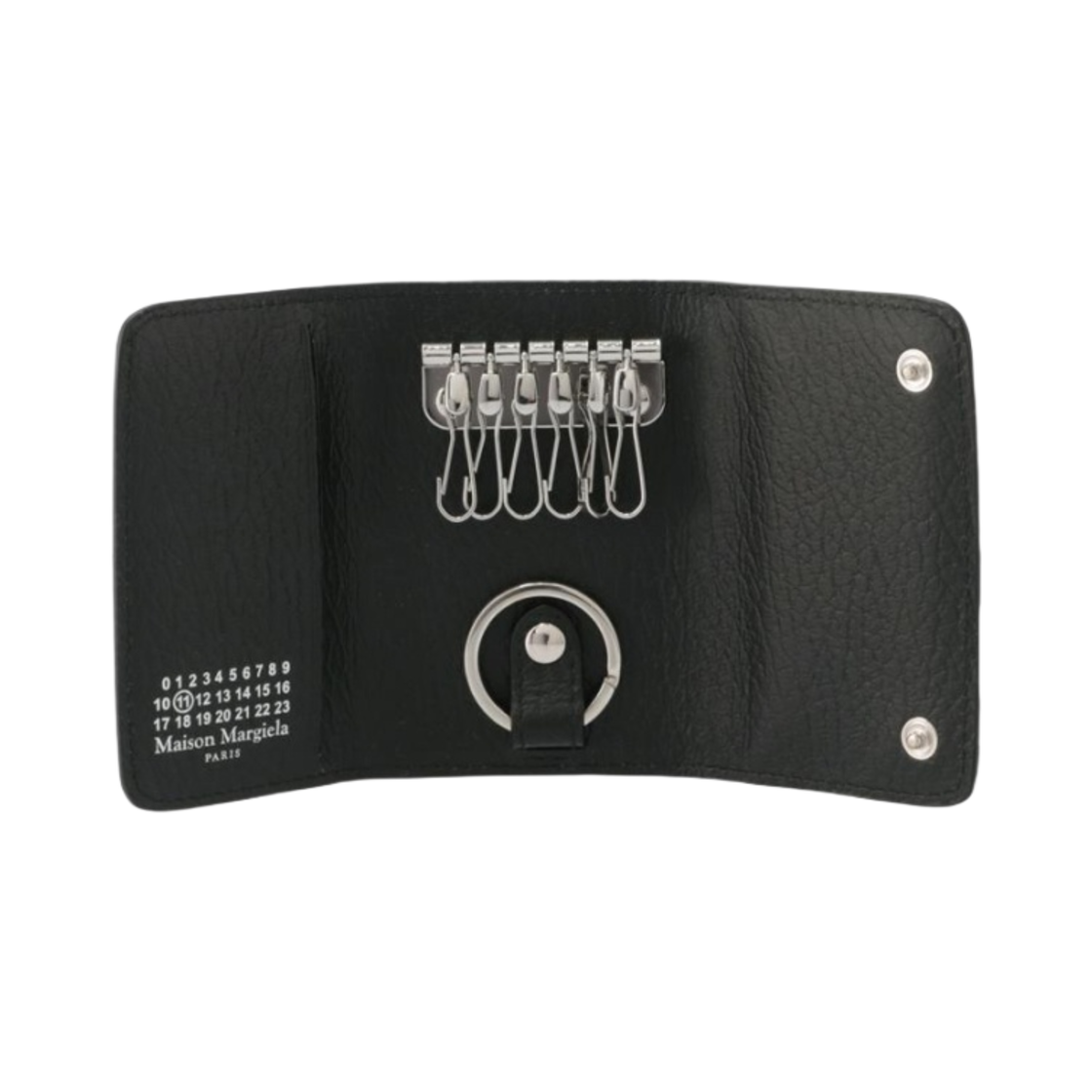메종 마르지엘라 포 스티치 키 홀더 블랙(Maison Margiela Four Stitches Key Holder Black) - 3