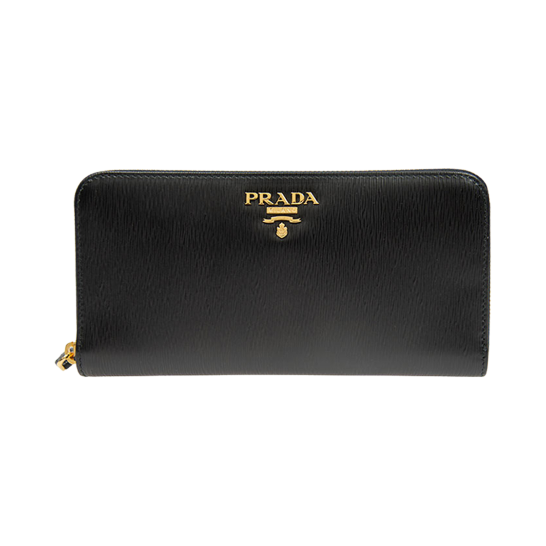 프라다 비텔로 지퍼 월렛 블랙(Prada Vitello Move Zipper Wallet Black) - 1