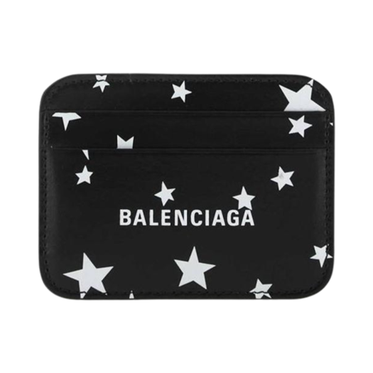 Balenciaga Moon Star Card Holder Black