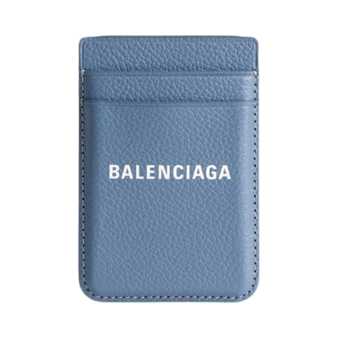 발렌시아가 그레인드 카프스킨 캐쉬 마그네틱 카드 홀더 블루(Balenciaga Grained Calfskin Cash Magnetic Card Holder Blue) - 1
