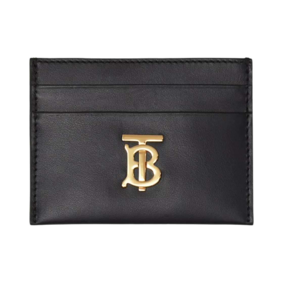 버버리 레더 TB 카드 케이스 블랙(Burberry Leather TB Card Case Black) - 1