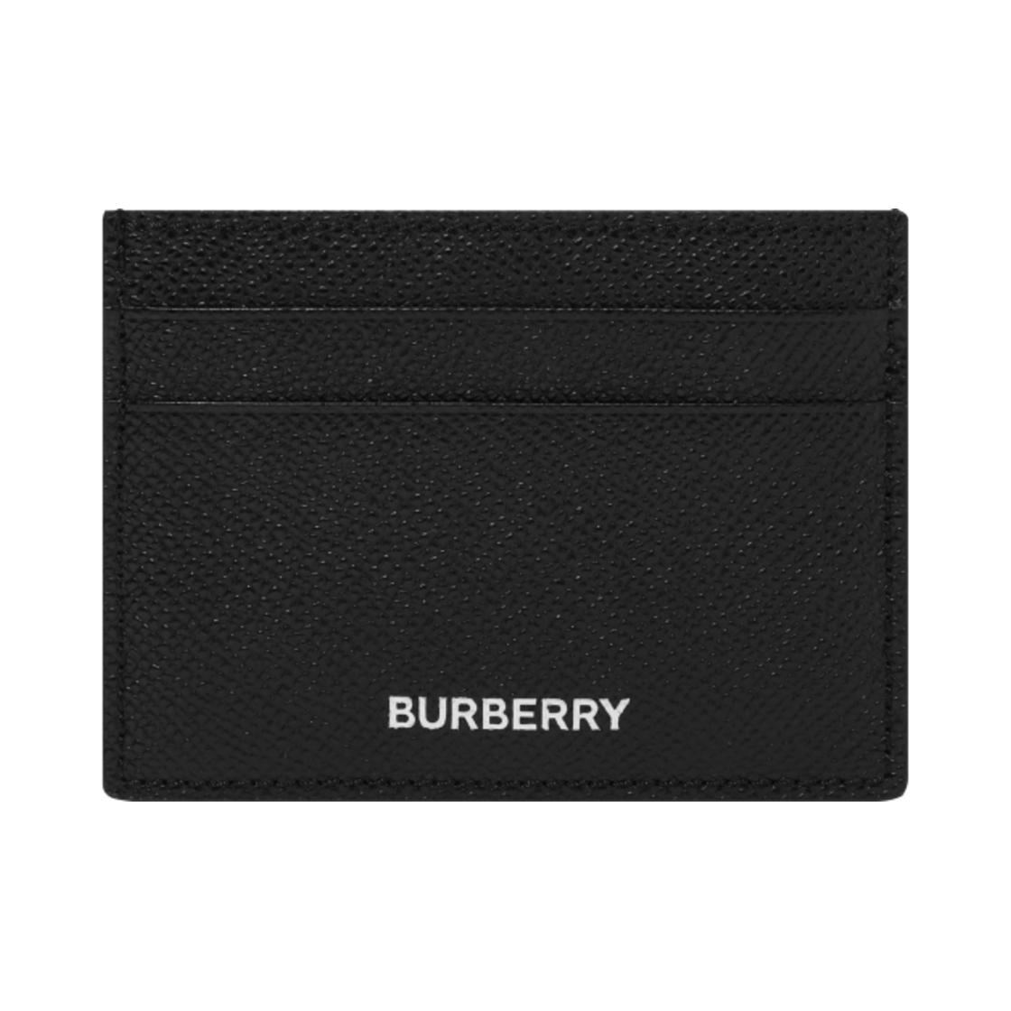 8014662 Burberry Grainy Leather Card Case Black