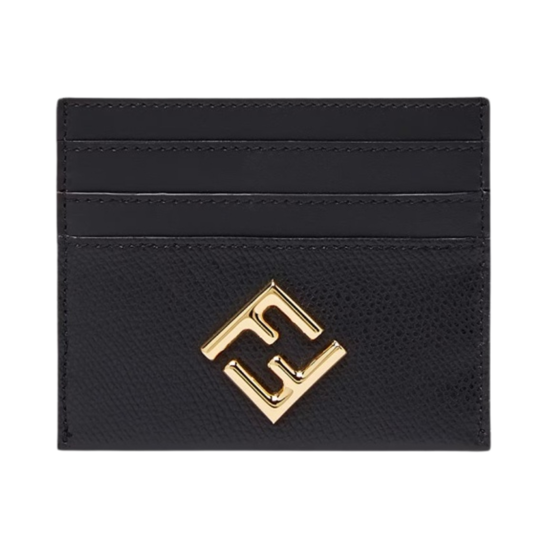 8M0445ALWAF0KUR Fendi FF Diamonds Card Case Black
