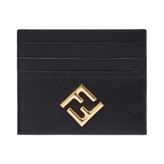 8M0445ALWAF0KUR Fendi FF Diamonds Card Case Black