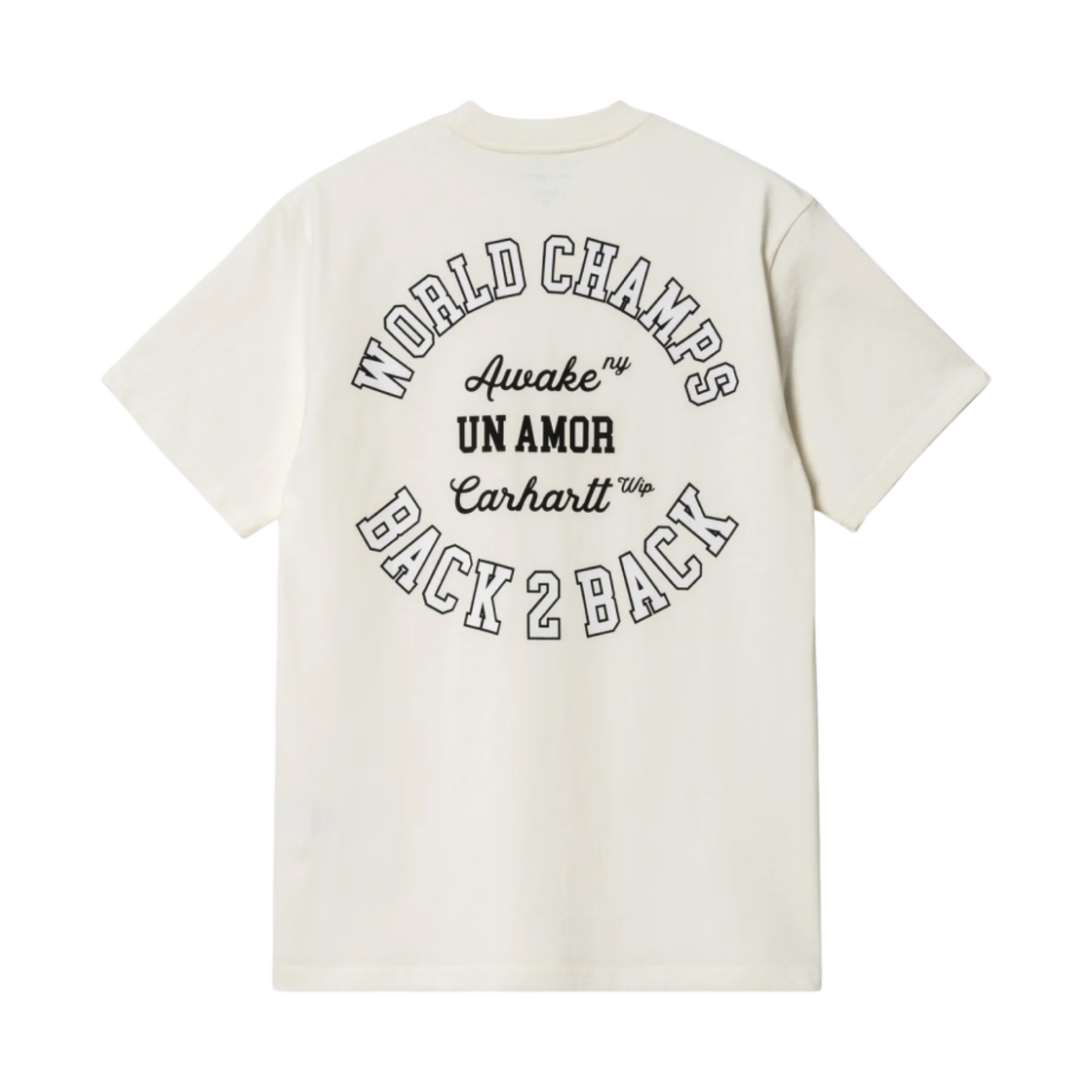 칼하트 WIP x 어웨이크 NY 포켓 티셔츠 크림(Carhartt WIP x Awake NY Pocket T-Shirt Cream)