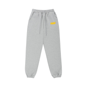 Plastick Bandage Logo Sweat Pants Grey