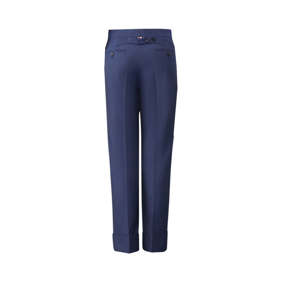 톰브라운 슈퍼 120s 트윌 클래식 백스트랩 트라우저 다크 블루(Thom Browne Super 120s Twill Classic Backstrap Trouser Dark Blue) - 2