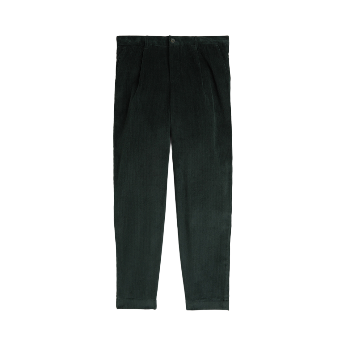 AFPM2438511-Q20 Fred Perry Tapered Corduroy Trouser Night Green