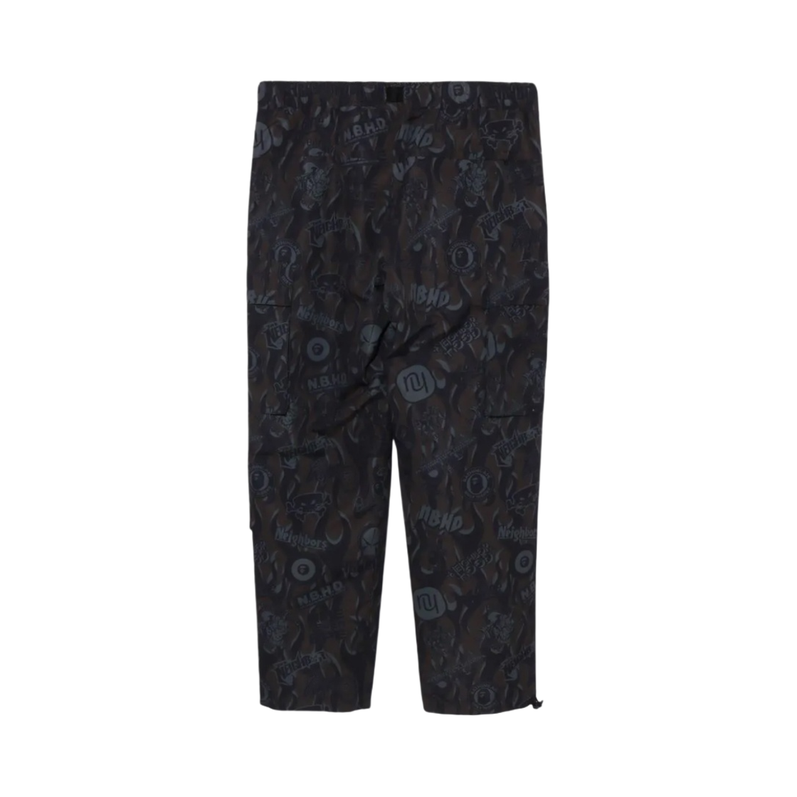 베이프 x 네이버후드 멀티 포켓 트랙 팬츠 블랙(BAPE x Neighborhood Multi Pocket Track Pants Black) - 2