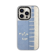 Casetify x Matin Kim iPhone Knit Magsafe Mirror Case Silver