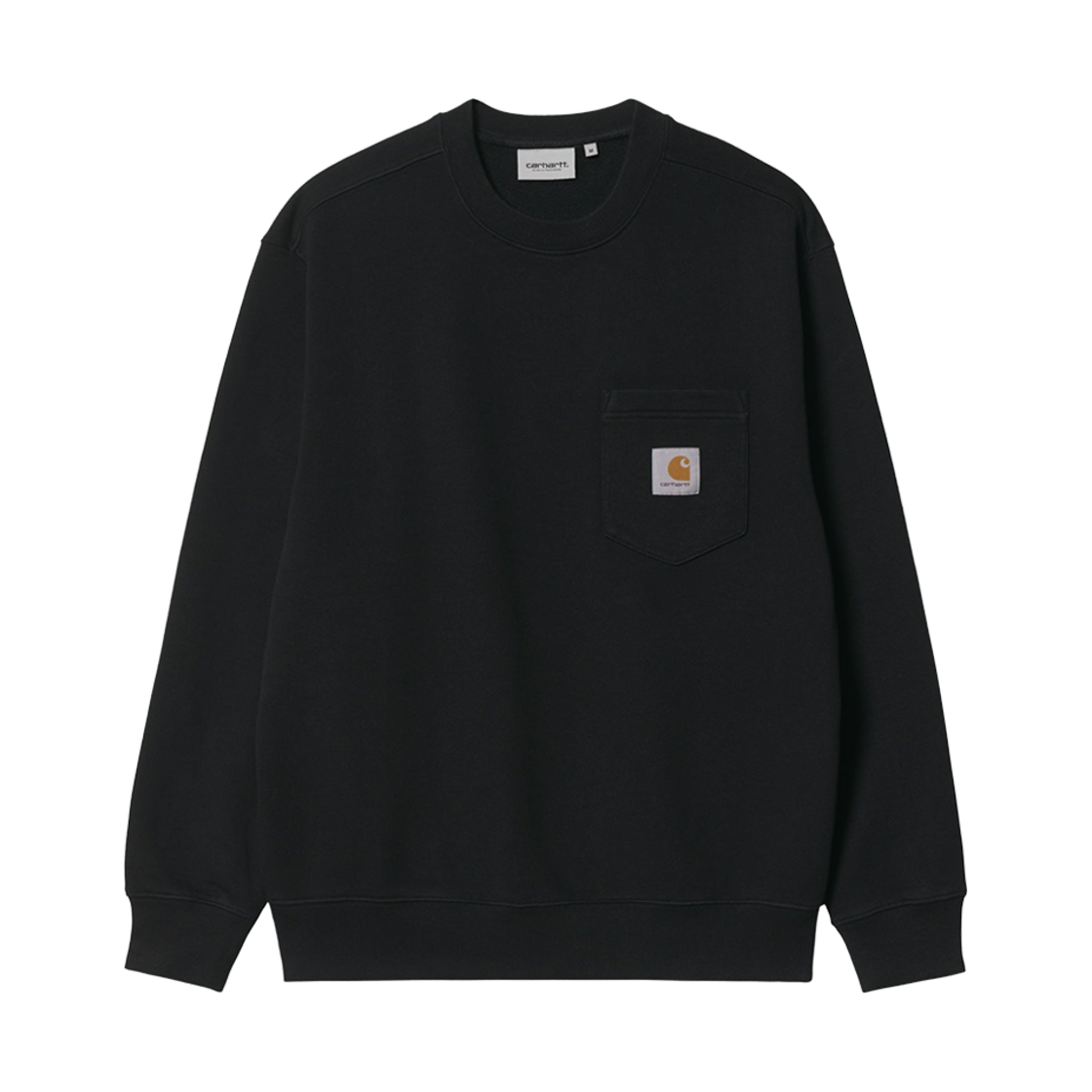 칼하트 WIP 포켓 스웨트셔츠 블랙(Carhartt WIP Pocket Sweatshirt Black)