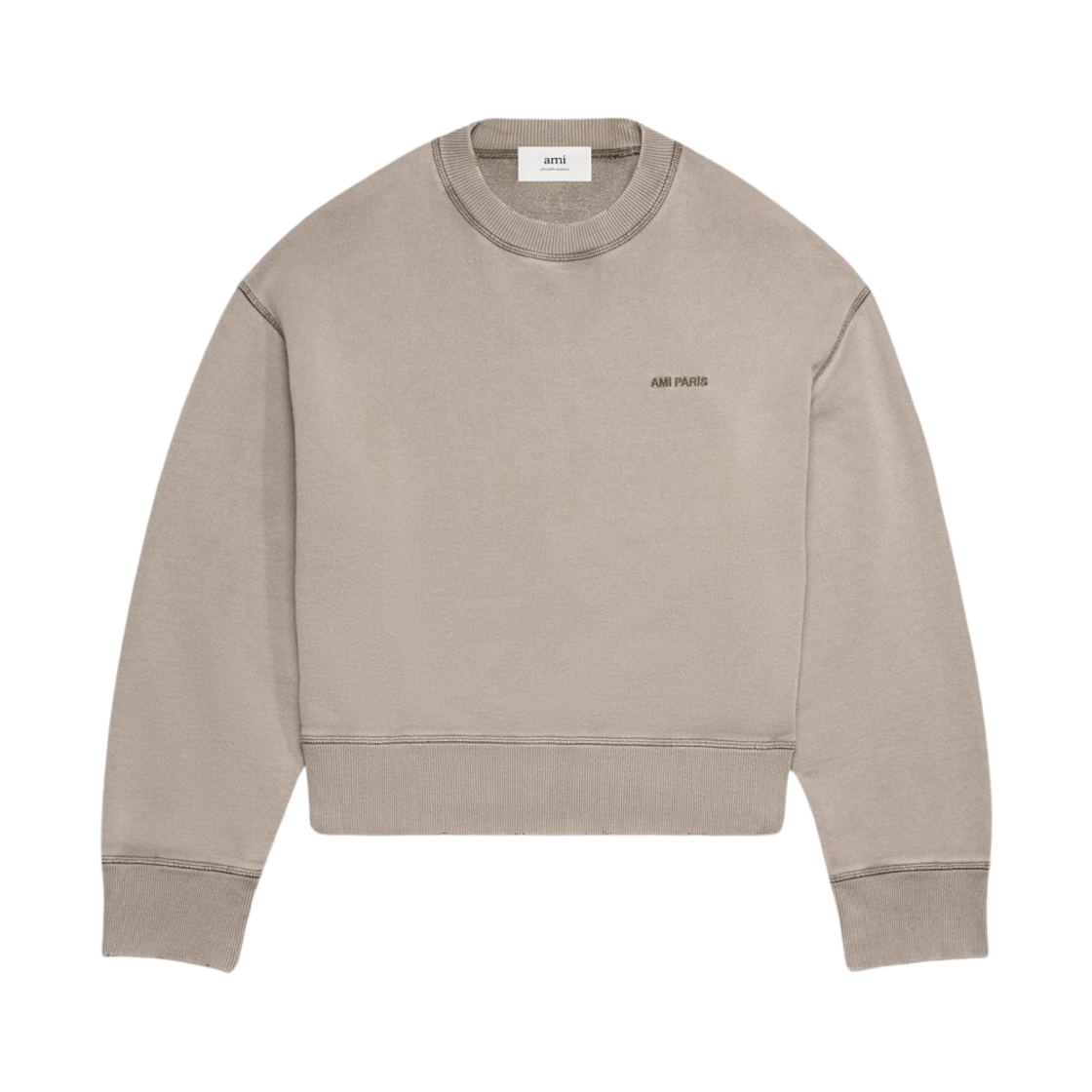 아미 페이드 아웃 스웨트셔츠 클레이(AMI Fade Out Sweatshirt Clay)