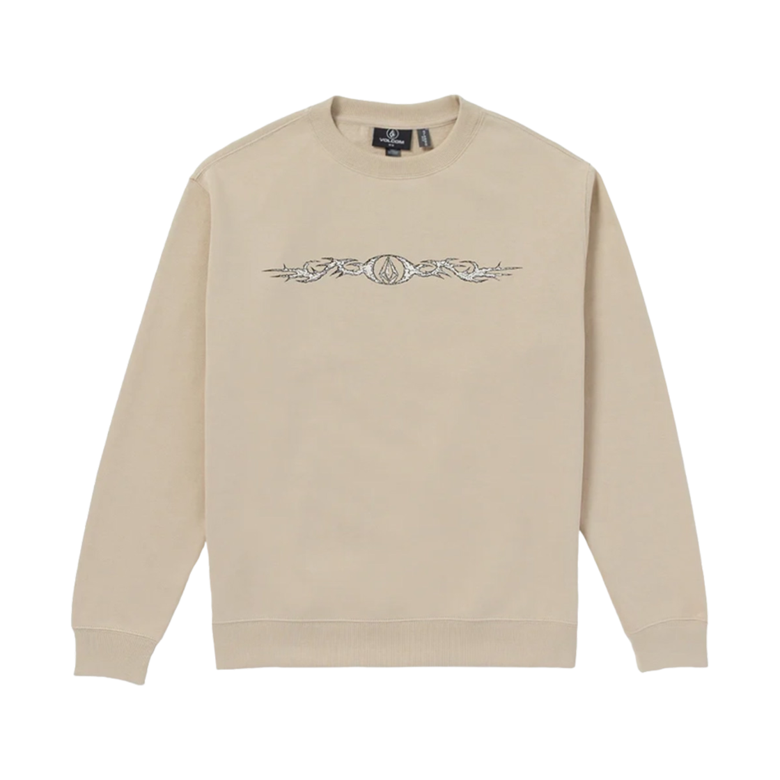 VU243RM001LK Volcom Watanite Crew Light Khaki