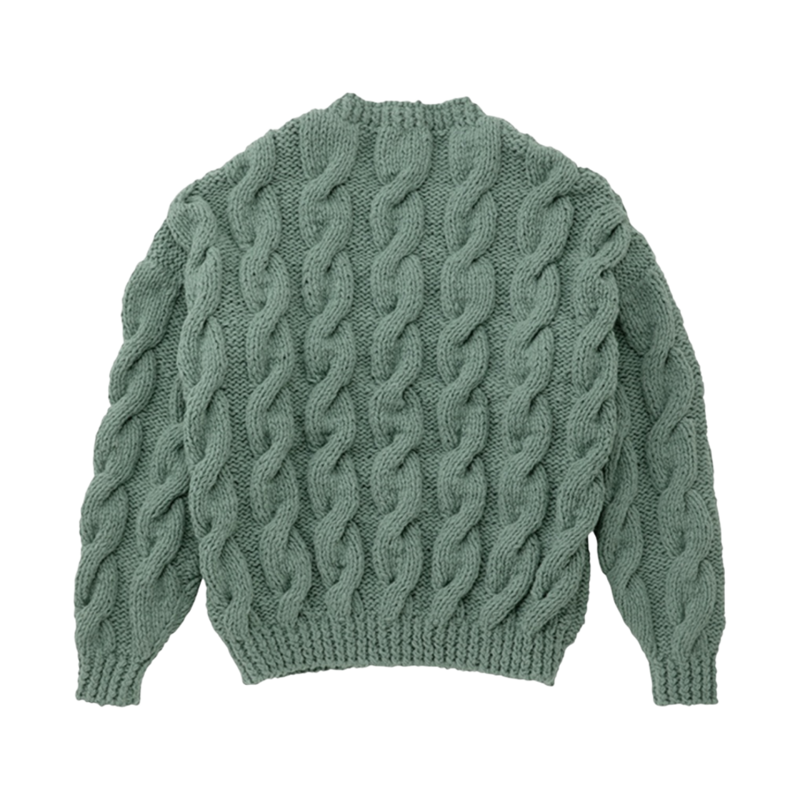 비즈빔 엠플러스 피셔맨 핸드 니트 라이트 그린 - 23SS(Visvim Amplus Fisherman Hand Knit Light Green - 23SS) - 2