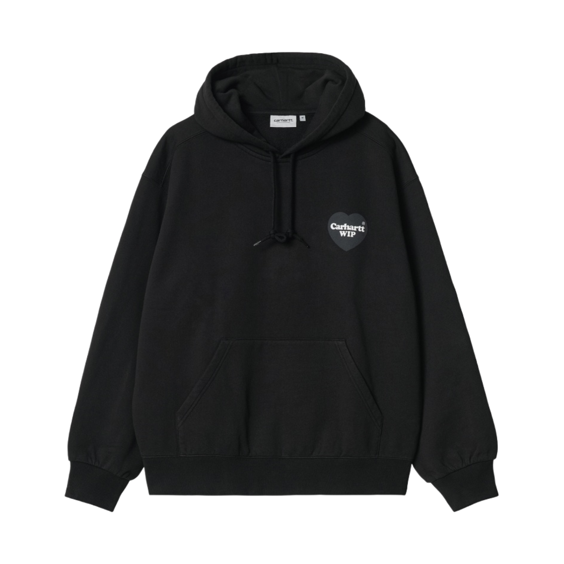 칼하트 WIP 후드 하트 스웨트셔츠 블랙(Carhartt WIP Hooded Heart Sweatshirt Black)