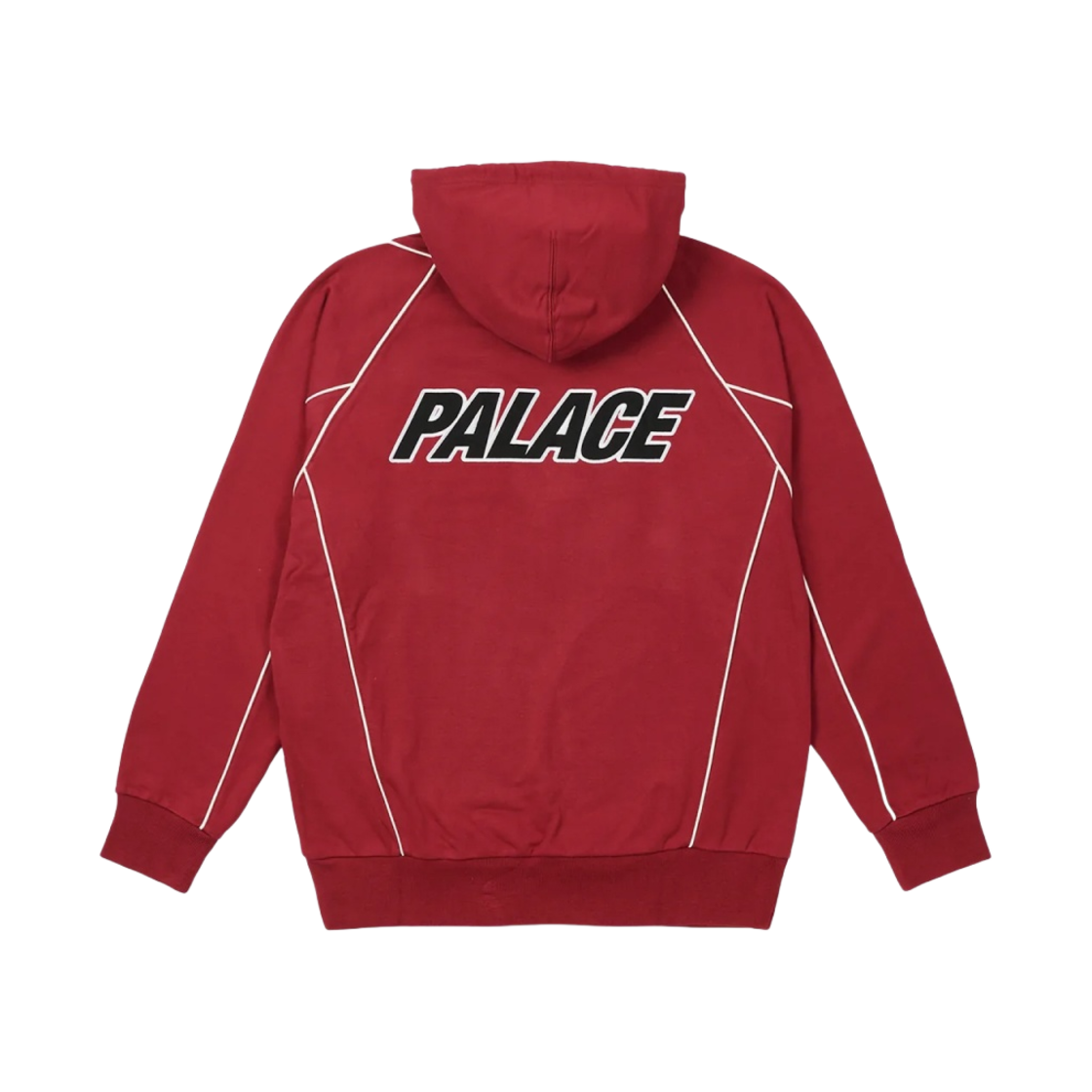 팔라스 인터네셔널 후드 버건디 - 22FW(Palace International Hood Burgundy - 22FW) - 2
