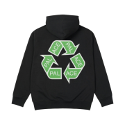 Palace P-Cycle Hood Black - 21SS