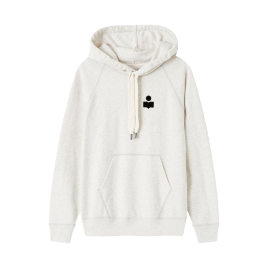 (W) Isabel Marant Malibu Hoodie Sweatshirt Ecru - 23SS