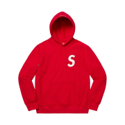 Supreme S Logo Hooded Sweatshirt Red - 20SS