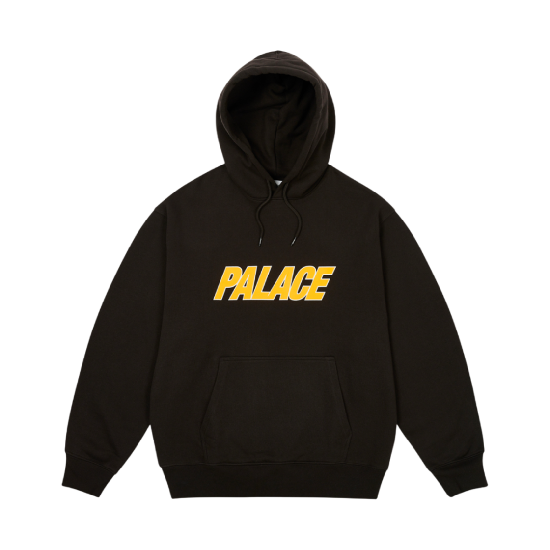 - Palace Duo Logo Hood Black - 25SS