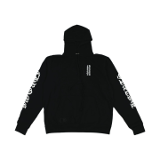 Chrome Hearts Vertical Logo Hoodie Black