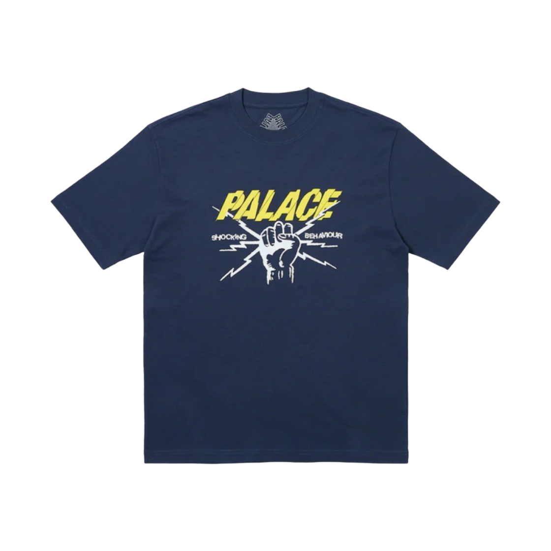 팔라스 쇼킹 비해비어 티셔츠 네이비 - 23FW(Palace Shocking Behaviour T-Shirt Navy - 23FW) - 1