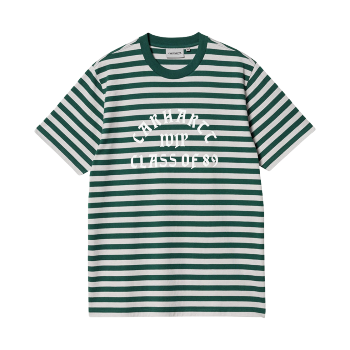 칼하트 WIP 스코티 스트라이프 애슬레틱 T- 셔츠 셰빌 소닉 실버(Carhartt WIP Scotty Stripe Athletic T- Shirt Chervil Sonic Silver) - 1
