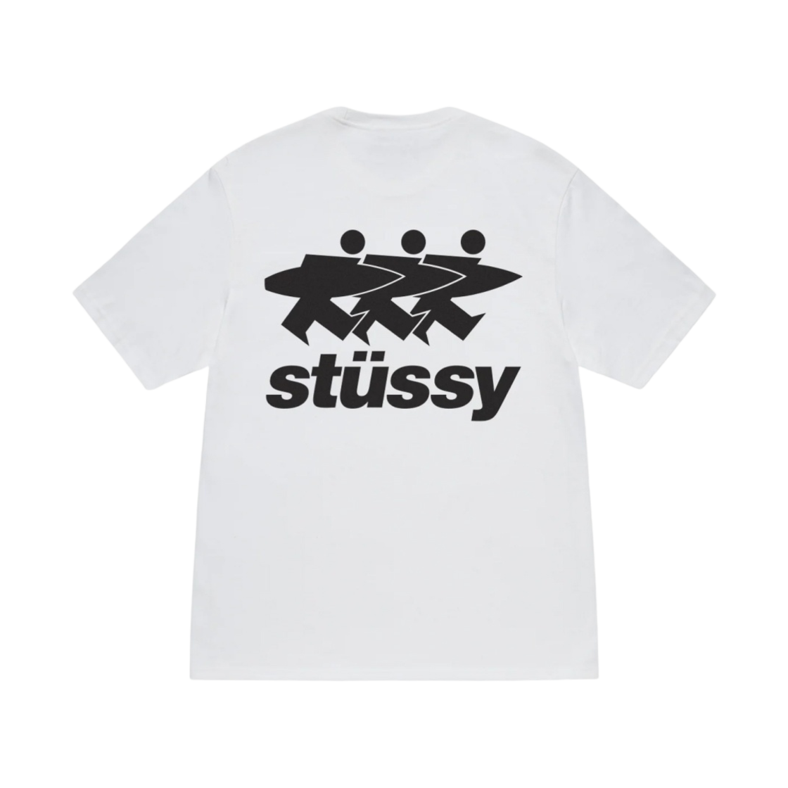 스투시 서프워크 티셔츠 화이트(Stussy Surfwalk T-Shirt White)