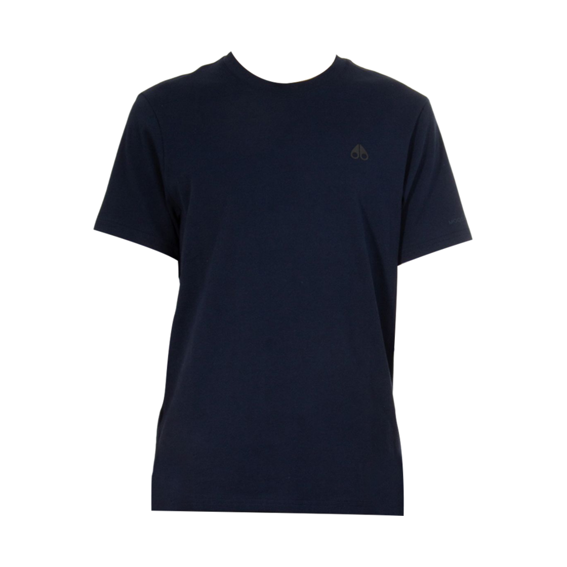 M14MT719833 Moose knuckles Cotton T-Shirt Navy