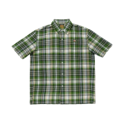 Human Made Check B.D S/S Shirt Green