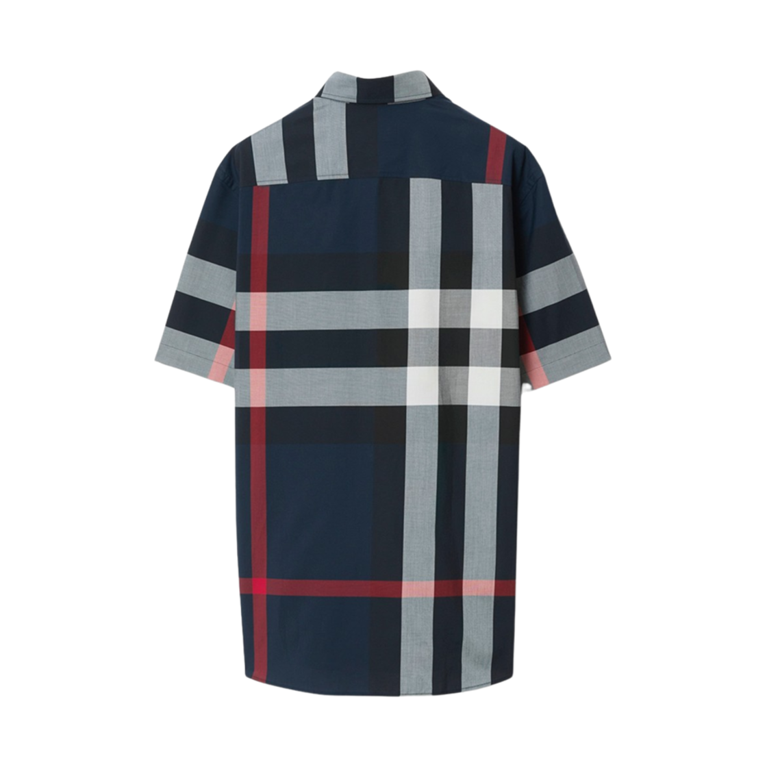 버버리 체크 코튼 셔츠 네이비(Burberry Check Cotton Shirt Navy) - 2