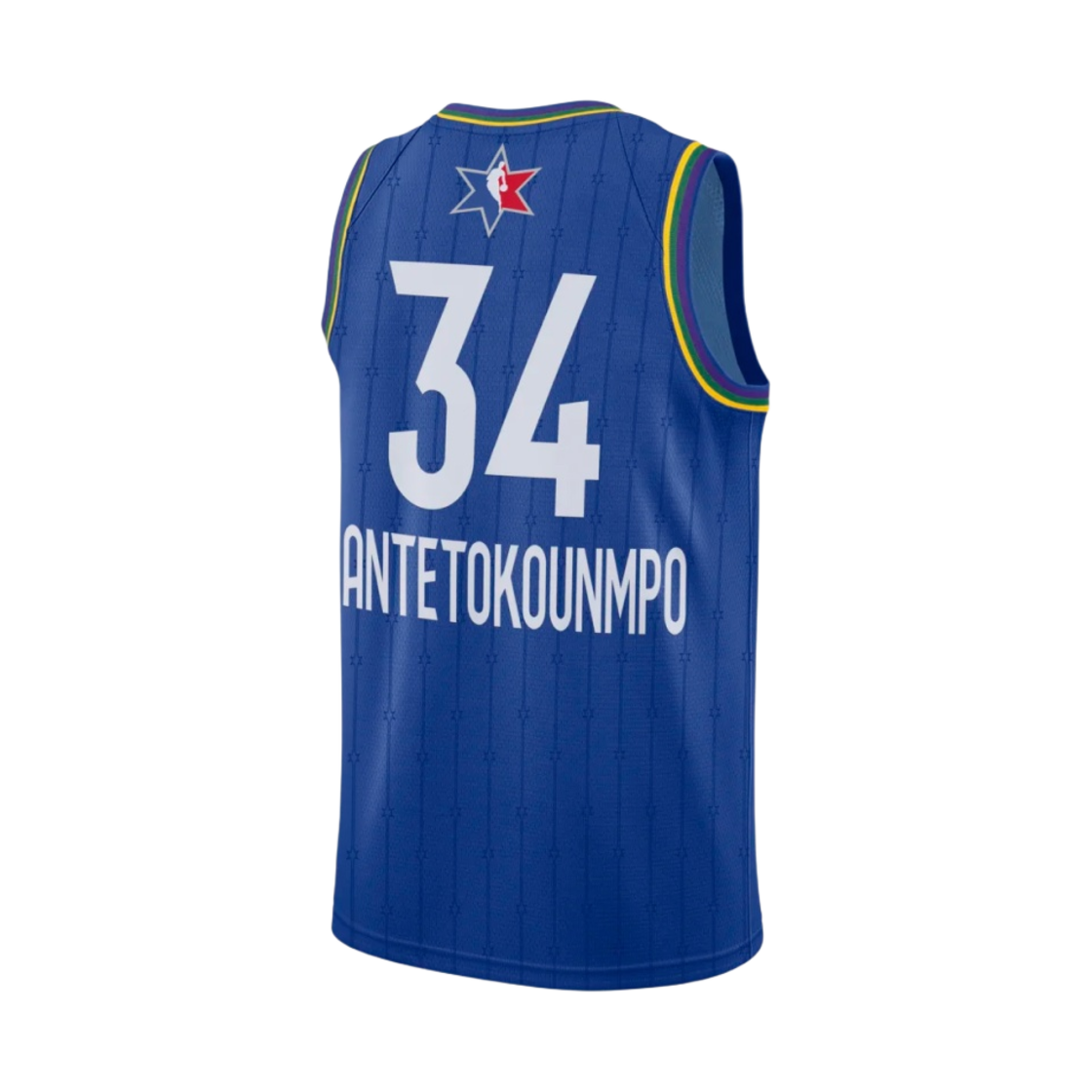 조던 야니스 아데토쿤보 2020 올스타 에디션 NBA 스윙맨 저지 블루(Jordan Giannis Antetokounmpo 2020 All Star Edition NBA Swingman Jersey Blue) - 2