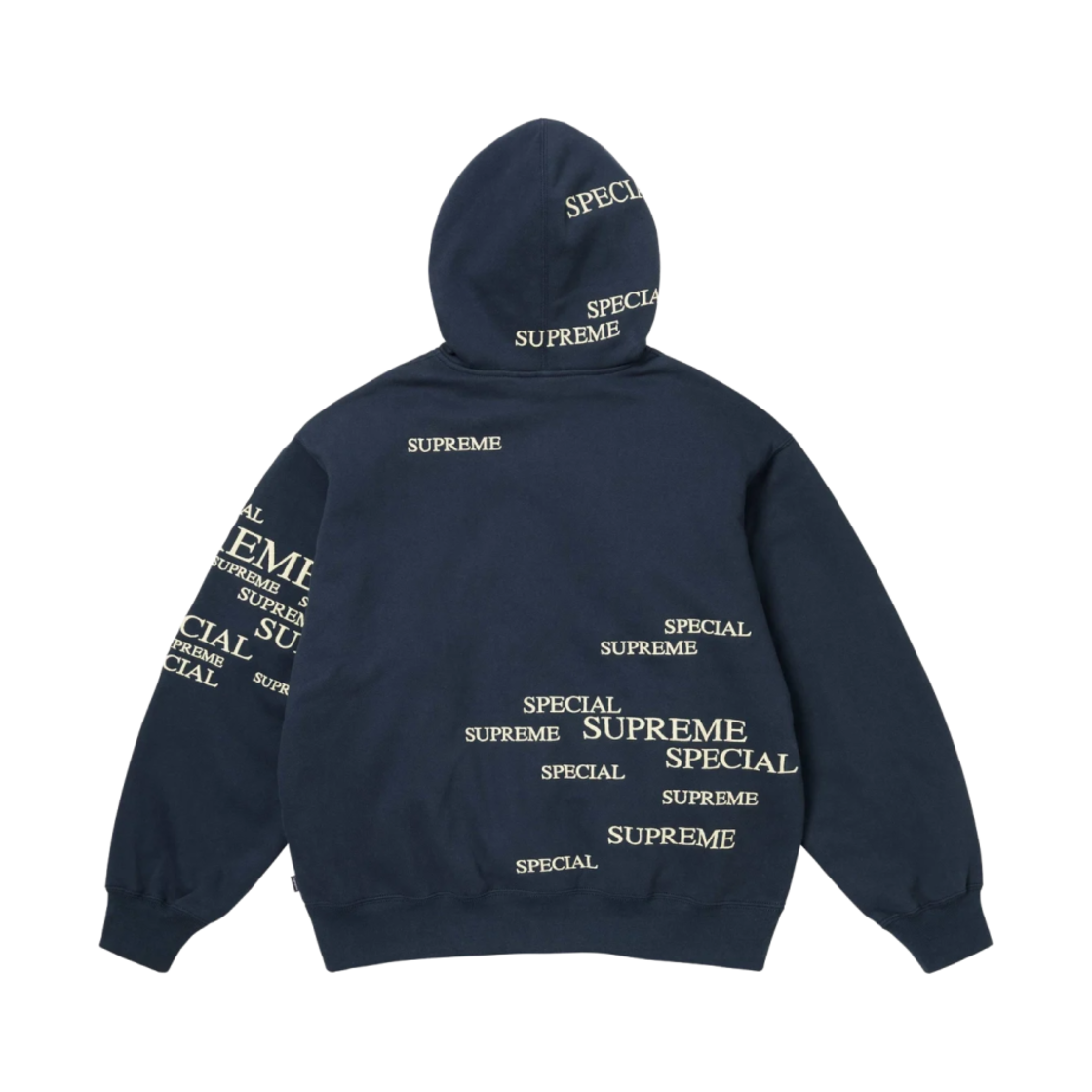 슈프림 스페셜 집업 후드 스웨트셔츠 네이비 - 24FW(Supreme Special Zip Up Hooded Sweatshirt Navy - 24FW) - 3