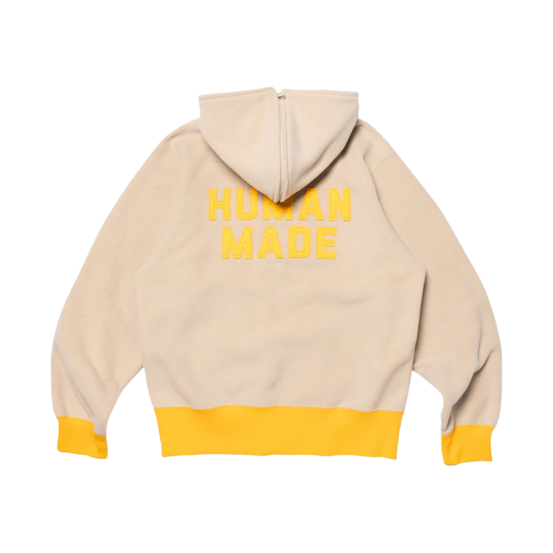 휴먼 메이드 플리스 하프집 후드 베이지(Human Made Fleece Half-Zip Hoodie Beige) - 2
